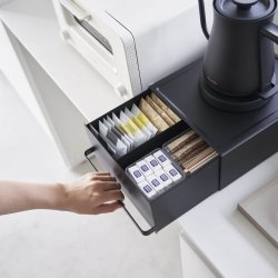 Yamazaki Kitchen Countertop Drawer, black