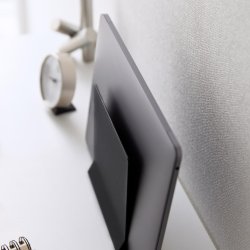 Yamazaki Laptopställ, vertikalt, svart