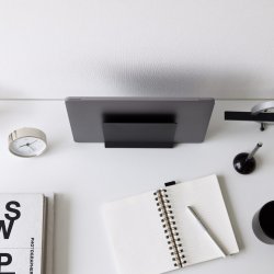 Yamazaki Laptopställ, vertikalt, svart