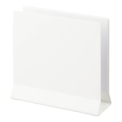 Yamazaki Laptop Stand, vertical, white