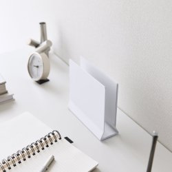 Yamazaki Laptop Stand, vertical, white
