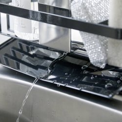 Yamazaki Dish Accessory Holder, black