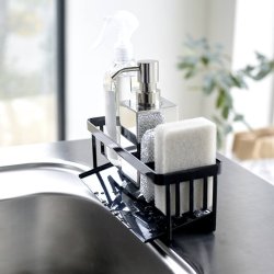 Yamazaki Dish Accessory Holder, black