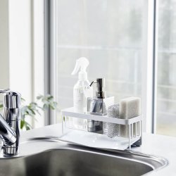 Yamazaki Dish Accessory Holder, white