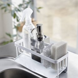 Yamazaki Dish Accessory Holder, white