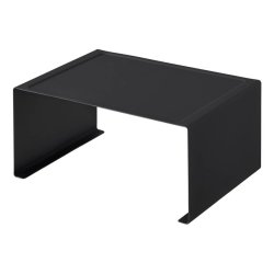 Yamazaki Stapelbares Kchenregal, schwarz