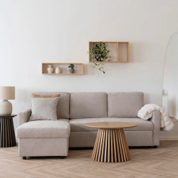 Bambus-Wandregal, 70 x 35,5 cm.