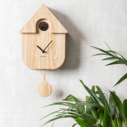 Cuckoo clock, light wood