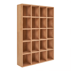 Cup holder / wall shelf, pinewood