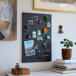 Magnetisk Griffeltavla i stl 90 x 60 cm.