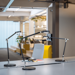 LED Moderne Schreibtischlampe, Schwarz